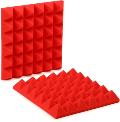 Cambik Foam Pyramid Wall(36 Panels Red)