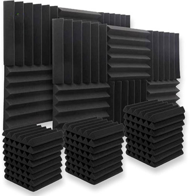 DawnRays Foam Wedge Wall(36 Panels Black)