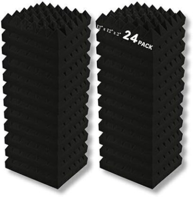 KS AUDIOSOUL Foam Wedge Wall(24 Panels Black)