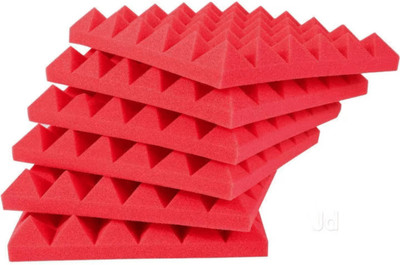 Cambik Foam Pyramid Wall(6 Panels Red)
