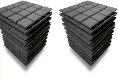 Mocking Bird Foam Wedge Wall(12 Panels Black)