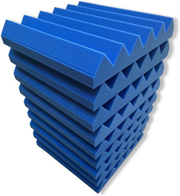 YGM Acoustic Foams Foam Wedge Wall(9 Panels Blue)