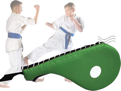 Active fusion Kick Pad Black Single Kicking Shield (Green) Kicking Shield(Green)