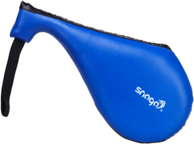 Snaga Double Kick Pad For Taekwondo, Martial Arts Fan Pad Training Equipment Kicking Shield(Blue)