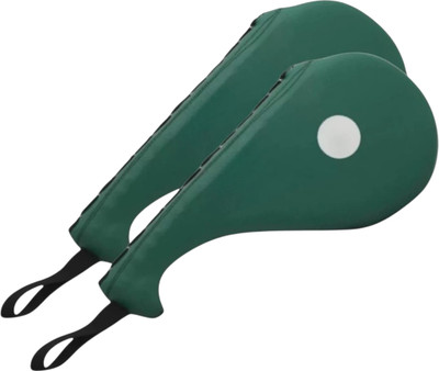 Active fusion Kick Pad Green Single Kicking Shield pack of 2 (Black) Kicking Shield(Green)