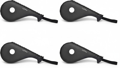LiftWar Taekwondo Single Kick Pad Pack of 4 Black Kicking Shield(Black)
