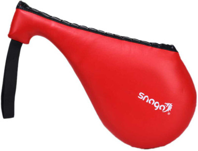 Snaga Karate Kick Pad – Durable, High-Impact Training Gear for Martial Arts Kicking Shield(Red)