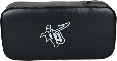 IRIS PU Leather Muay Thai MMA Martial Focus Pad(Black)