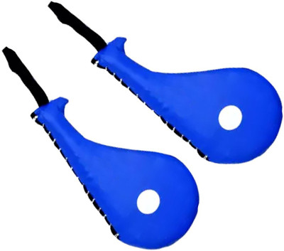 GymWar 1Pair of Taekwondo Double Kick Pad Target Tae Kwon Do Karate Focus Pad(Blue)