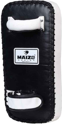 house of common Synthetic Leather Straight Arm Shield / Thai Pad (Orange Black) Kicking Shield(White)