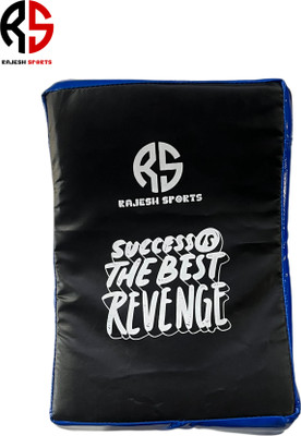 RAJESH SPORTS Curved Power Pad CHAMP Irani Pad for Martial Arts Traning Small Kicking Shield Curved Focus Pad(Black)
