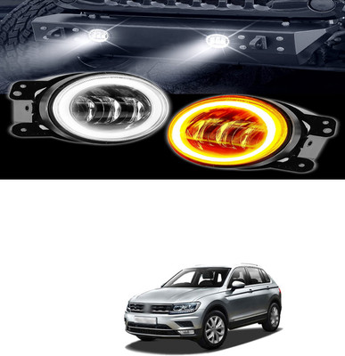 PRTEK LED Fog Lamp Unit for Volkswagen Universal For Car
