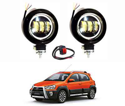 PRTEK LED Fog Lamp Unit for Toyota Etios Cross