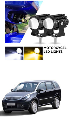 LOVMOTO Front, Rear LED Indicator Light for Chevrolet Tavera(White)