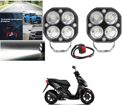 PRTEK LED Fog Lamp Unit for Mahindra Universal For Car