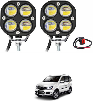 PRTEK LED Fog Lamp Unit for Mahindra Universal For Car
