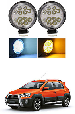PRTEK LED Fog Lamp Unit for Universal For Car Etios Cross
