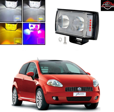 ROYAL AUTO MART LED Fog Lamp Unit for Fiat Punto