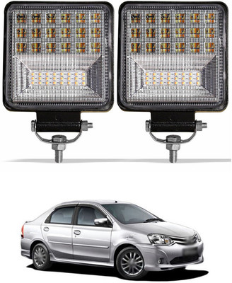 PRTEK LED Fog Lamp Unit for Universal For Car Etios