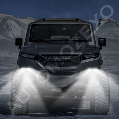 AUTOMOZEXO LED Fog Lamp Unit for Universal For Car Universal For Car