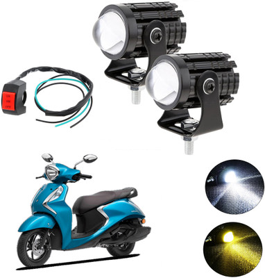 ROYAL AUTO MART LED Fog Lamp Unit for Yamaha Universal For Car