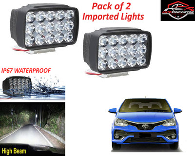 Livekey LED Fog Lamp Unit for Toyota Etios Cross, Universal For Car