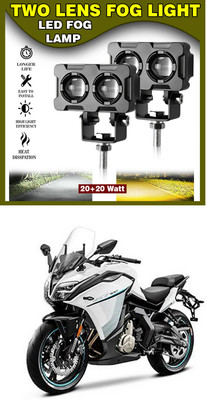 PROKONAI LED Fog Lamp Unit for Universal For Car Universal For Car