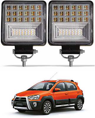 PRTEK LED Fog Lamp Unit for Universal For Car Etios Cross