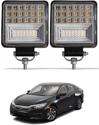 PRTEK LED Fog Lamp Unit for Universal For Car Civic