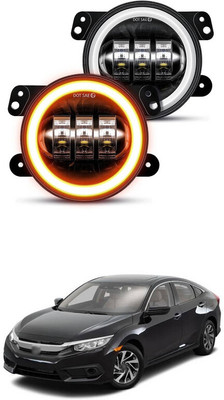 LOVMOTO LED Fog Lamp Unit for Honda Civic