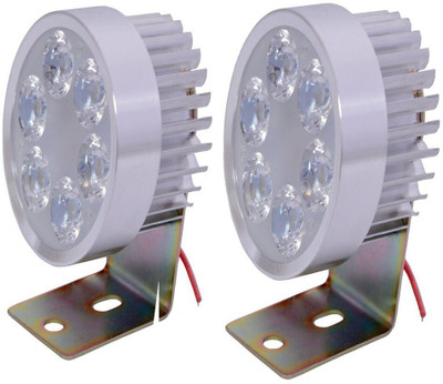 AUTODAZZZ LED Fog Lamp Unit for Bajaj, Hero, Honda, KTM, Mahindra, Royal Enfield, Suzuki, TVS, Yamaha Universal For Car
