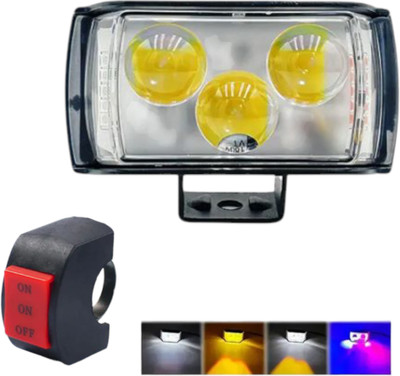 Schsteindar LED Fog Lamp Unit for Hero, Honda, Maruti Suzuki, Royal Enfield WagonR, Universal For Car