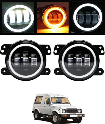 MATIES LED Fog Lamp Unit for Maruti Suzuki Gypsy
