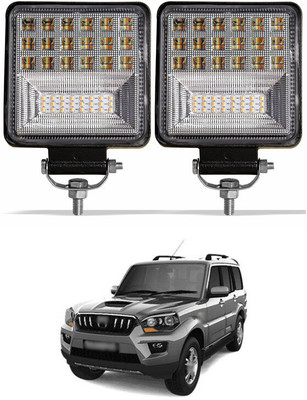PRTEK LED Fog Lamp Unit for Universal For Car Scorpio