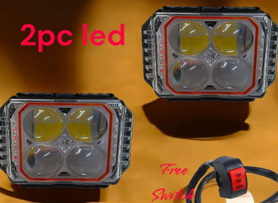 BIKEBLOOM LED Fog Lamp Unit for Universal For Car Universal For Car