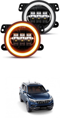 LOVMOTO Front, Rear LED Indicator Light for Mahindra Universal For Car(White, Amber)