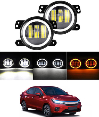 MATIES LED Fog Lamp Unit for Honda Universal For Car