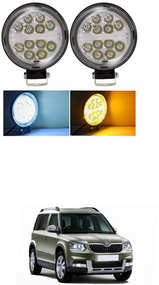 PRTEK LED Fog Lamp Unit for Universal For Car Yeti