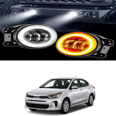 PRTEK LED Fog Lamp Unit for Hyundai Universal For Car