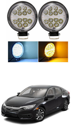 PRTEK LED Fog Lamp Unit for Universal For Car Civic