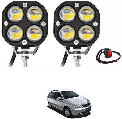 PRTEK LED Fog Lamp Unit for Universal For Car Rapid