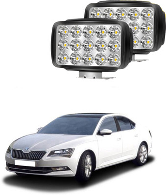 ROYAL AUTO MART LED Fog Lamp Unit for Skoda Superb