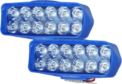 Generox LED Fog Lamp Unit for Bajaj, Hero, Honda, KTM, Mahindra, Royal Enfield, Suzuki, TVS, Yamaha