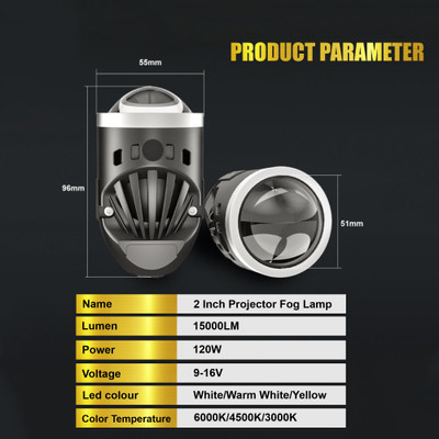 Audio Wheels LED Fog Lamp Unit for Maruti Suzuki Swift Dzire