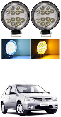 PRTEK LED Fog Lamp Unit for Universal For Car Logan