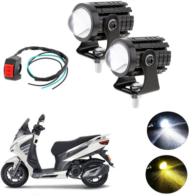 ROYAL AUTO MART Mini Drive Powerful Fog Light (Original) Universal for Bike_24 Fog Lamp Motorbike LED for Aprilia (12 V, 20 W)(Universal For Bike, Pack of 2)