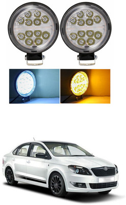 PRTEK LED Fog Lamp Unit for Universal For Car Rapid