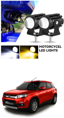 LOVMOTO Front, Rear LED Indicator Light for Hyundai i10(White)