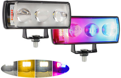 Sunriders LED Fog Lamp Unit for Bajaj, Hero, Honda, KTM, Mahindra, Royal Enfield, Suzuki, TVS, Yamaha