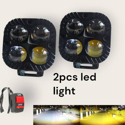 BIKEBLOOM LED Fog Lamp Unit for Universal For Car Universal For Car